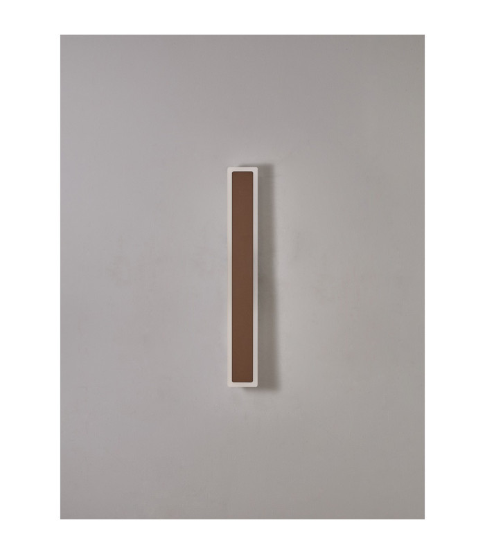 Marlow 60cm Rectangle Wall Lamp 1 x 17W LED 3000K 1654lm IP65 Dark Brown -10
