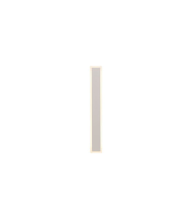 Marlow 60cm Rectangle Wall Lamp 1 x 17W LED 3000K 1654lm IP65 Sand White -1