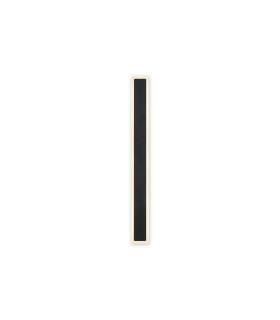 Marlow 80cm Rectangle Wall Lamp 1 x 19W LED 3000K 2182lm IP65 Black -1