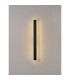 Marlow 80cm Rectangle Wall Lamp 1 x 19W LED 3000K 2182lm IP65 Black -3