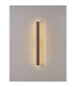 Marlow 80cm Rectangle Wall Lamp 1 x 19W LED 3000K 2182lm IP65 Dark Brown -3