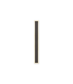 Marlow 80cm Rectangle Wall Lamp 1 x 19W LED 3000K 2182lm IP65 Dark Grey -1
