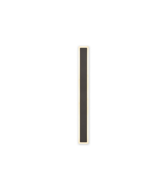 Marlow 80cm Rectangle Wall Lamp 1 x 19W LED 3000K 2182lm IP65 Dark Grey -1