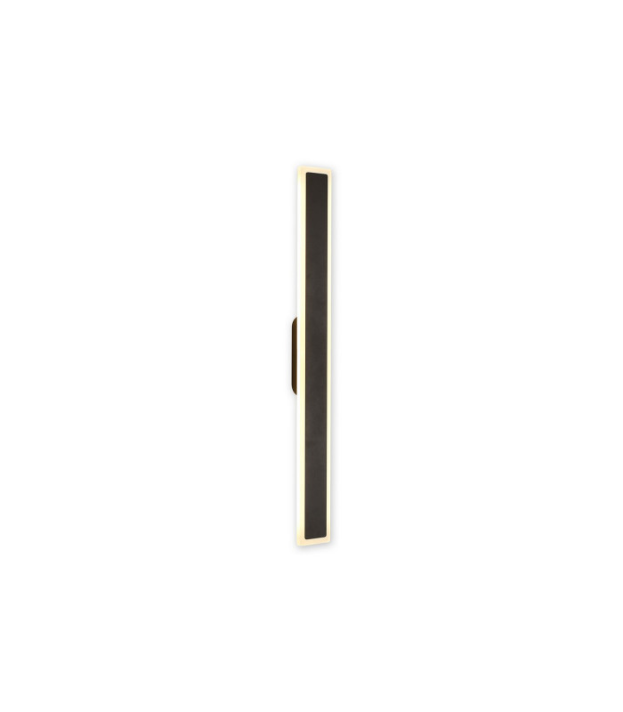 Marlow 80cm Rectangle Wall Lamp 1 x 19W LED 3000K 2182lm IP65 Dark Grey -5