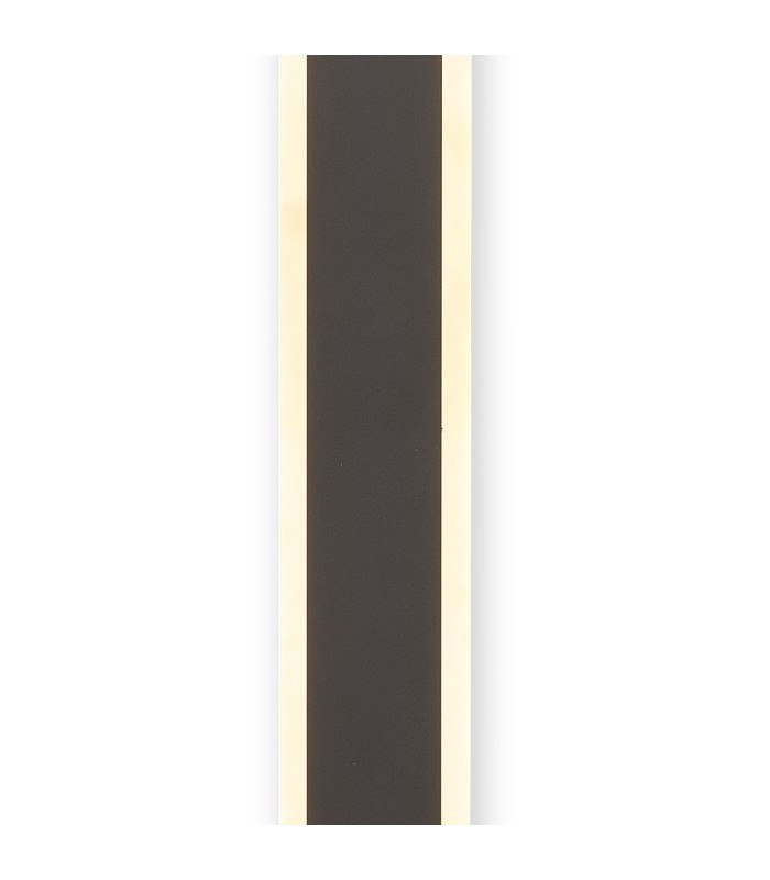 Marlow 80cm Rectangle Wall Lamp 1 x 19W LED 3000K 2182lm IP65 Dark Grey -6