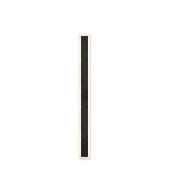 Marlow 1m Rectangle Wall Lamp 1 x 22W LED 3000K 2066lm IP65 Black -1