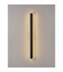 Marlow 1m Rectangle Wall Lamp 1 x 22W LED 3000K 2066lm IP65 Black -3