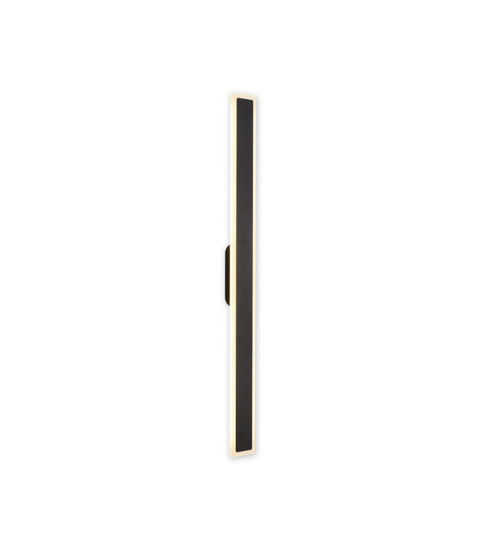 Marlow 1m Rectangle Wall Lamp 1 x 22W LED 3000K 2066lm IP65 Black -5