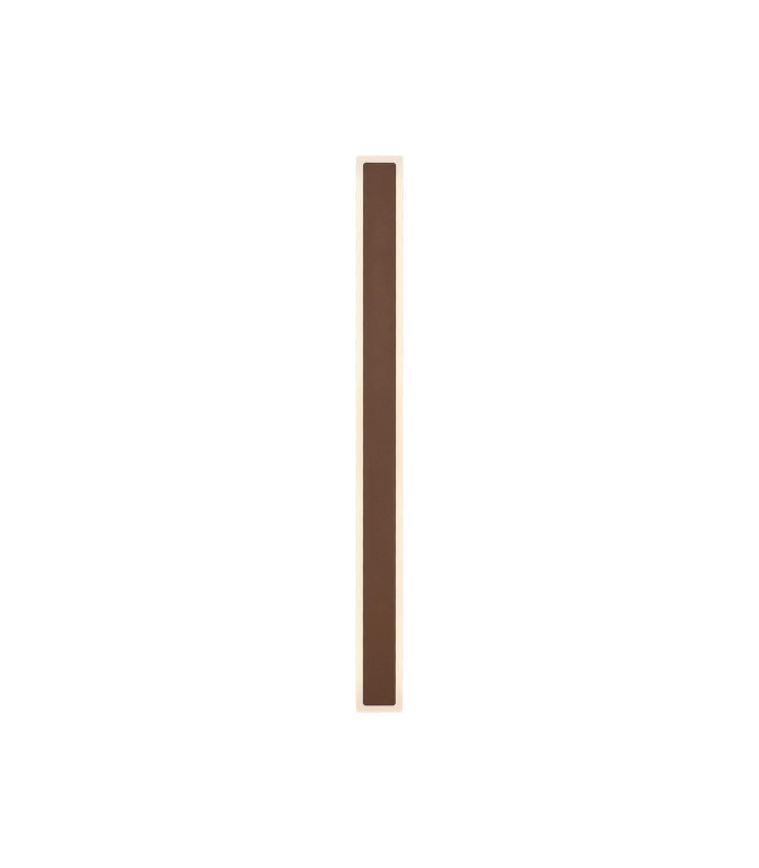 Marlow 1m Rectangle Wall Lamp 1 x 22W LED 3000K 2066lm IP65 Dark Brown -1