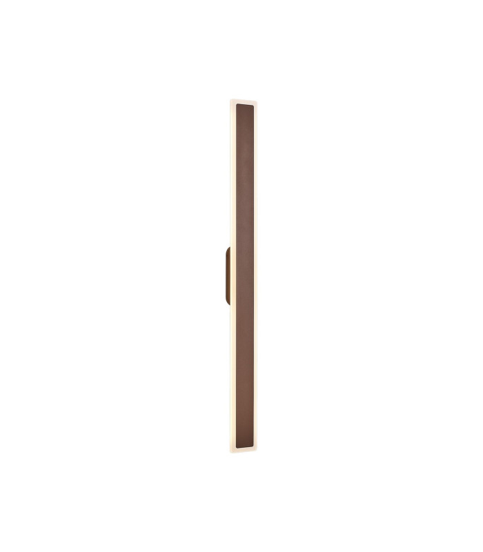 Marlow 1m Rectangle Wall Lamp 1 x 22W LED 3000K 2066lm IP65 Dark Brown -5