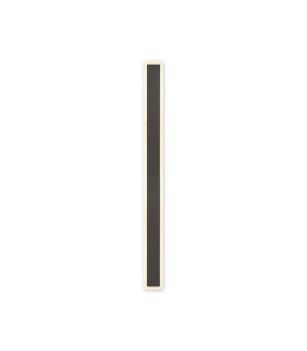 Marlow 1m Rectangle Wall Lamp 1 x 22W LED 3000K 2066lm IP65 Dark Grey -1