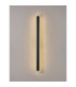 Marlow 1m Rectangle Wall Lamp 1 x 22W LED 3000K 2066lm IP65 Dark Grey -3