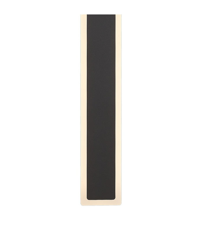 Marlow 1m Rectangle Wall Lamp 1 x 22W LED 3000K 2066lm IP65 Dark Grey -6