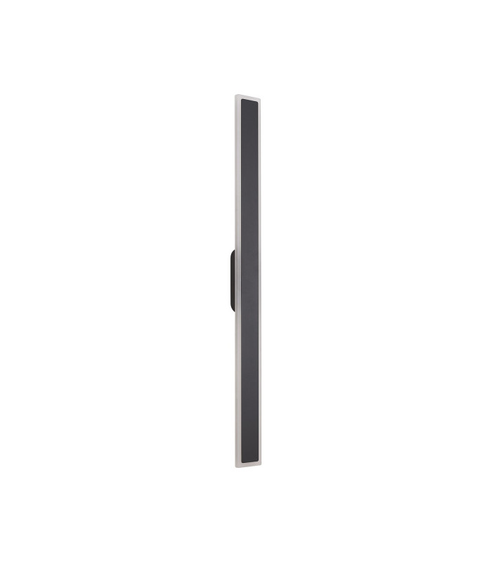 Marlow 1m Rectangle Wall Lamp 1 x 22W LED 3000K 2066lm IP65 Dark Grey -9