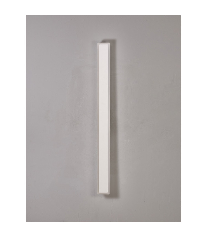 Marlow 1m Rectangle Wall Lamp 1 x 22W LED 3000K 2066lm IP65 Sand White -10