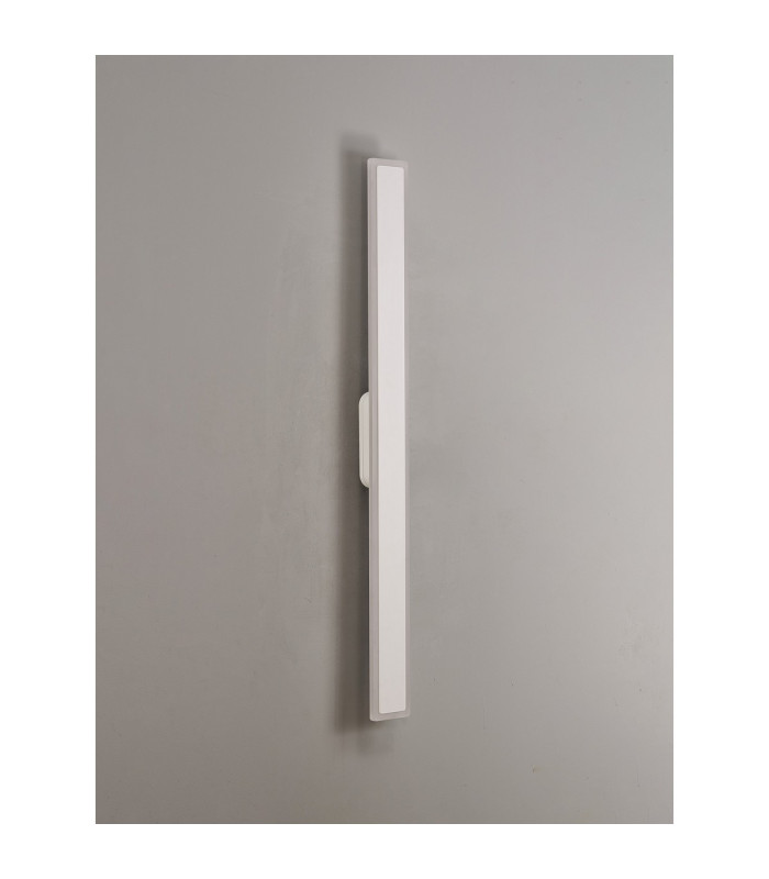 Marlow 1m Rectangle Wall Lamp 1 x 22W LED 3000K 2066lm IP65 Sand White -12