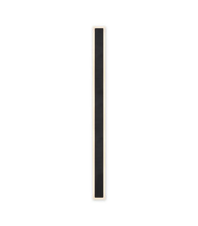 Marlow 1.2m Rectangle Wall Lamp 1 x 28W LED 3000K 2580lm IP65 Black -1