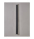 Marlow 1.2m Rectangle Wall Lamp 1 x 28W LED 3000K 2580lm IP65 Black -12