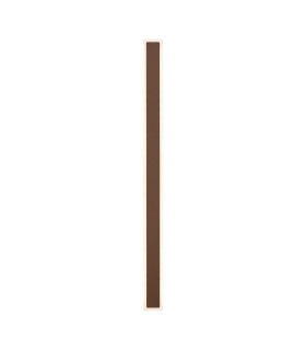 Marlow 1.2m Rectangle Wall Lamp 1 x 28W LED 3000K 2580lm IP65 Dark Brown -1