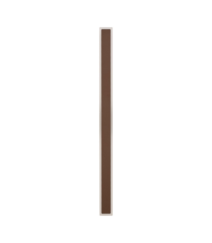 Marlow 1.2m Rectangle Wall Lamp 1 x 28W LED 3000K 2580lm IP65 Dark Brown -4