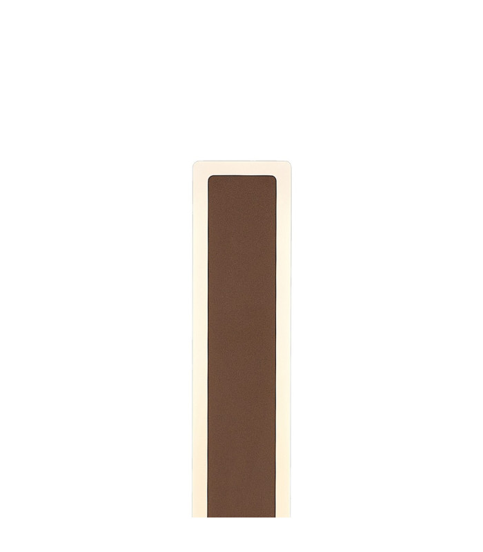 Marlow 1.2m Rectangle Wall Lamp 1 x 28W LED 3000K 2580lm IP65 Dark Brown -8