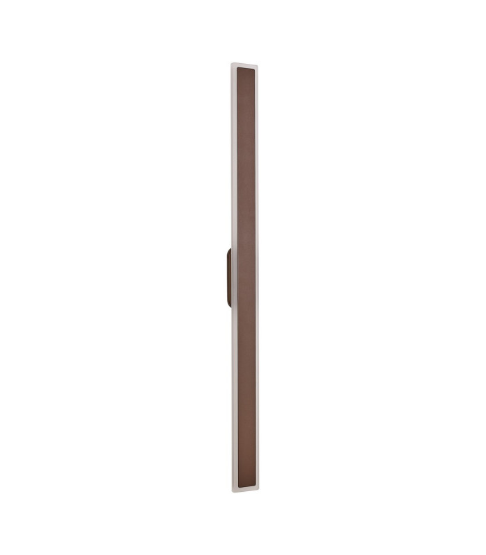 Marlow 1.2m Rectangle Wall Lamp 1 x 28W LED 3000K 2580lm IP65 Dark Brown -9