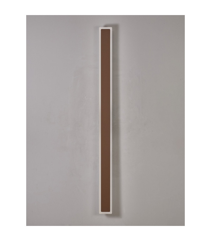 Marlow 1.2m Rectangle Wall Lamp 1 x 28W LED 3000K 2580lm IP65 Dark Brown -10