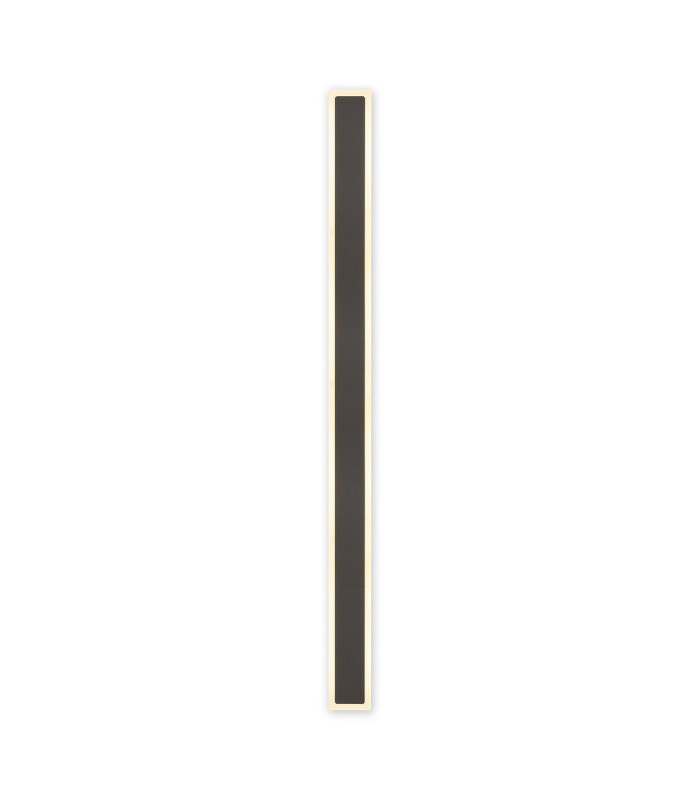 Marlow 1.2m Rectangle Wall Lamp 1 x 28W LED 3000K 2580lm IP65 Dark Grey -1