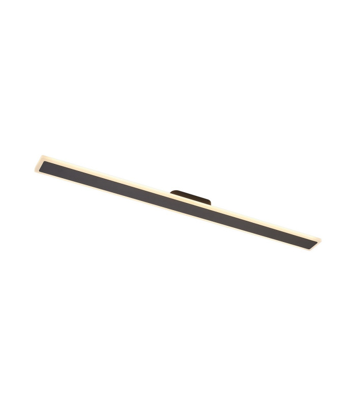 Marlow 1.2m Rectangle Wall Lamp 1 x 28W LED 3000K 2580lm IP65 Dark Grey -12