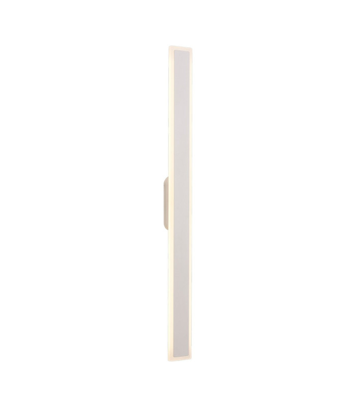 Marlow 1.2m Rectangle Wall Lamp 1 x 28W LED 3000K 2580lm IP65 Sand White -5