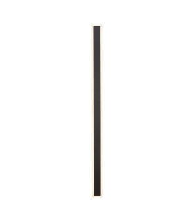 Marlow 1.4m Rectangle Wall Lamp 1 x 32W LED 3000K 3600lm IP65 Black -1