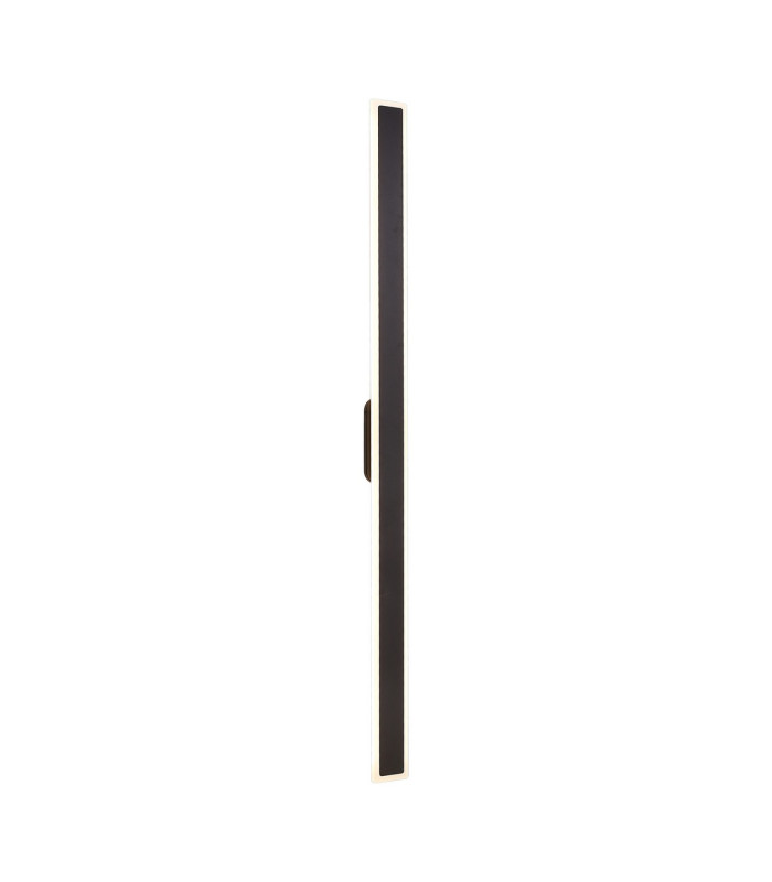 Marlow 1.4m Rectangle Wall Lamp 1 x 32W LED 3000K 3600lm IP65 Black -6