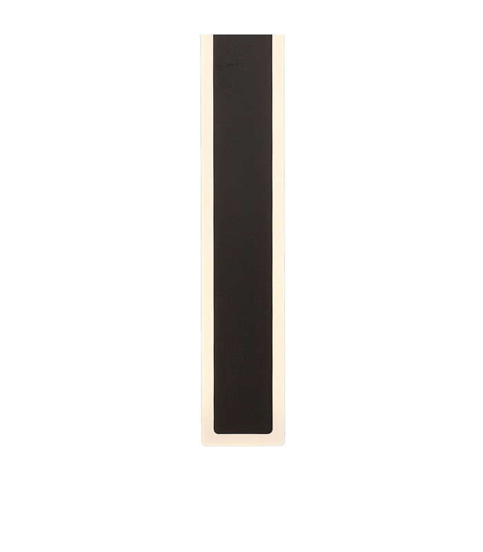Marlow 1.4m Rectangle Wall Lamp 1 x 32W LED 3000K 3600lm IP65 Black -8