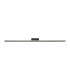 Marlow 1.4m Rectangle Wall Lamp 1 x 32W LED 3000K 3600lm IP65 Black -14
