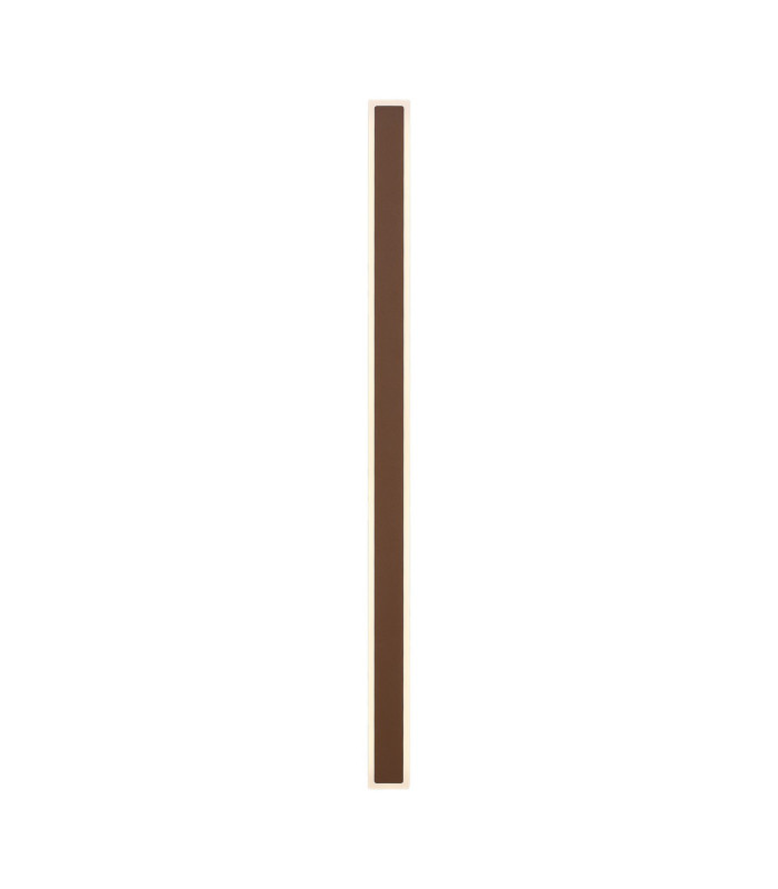 Marlow 1.4m Rectangle Wall Lamp 1 x 32W LED 3000K 3600lm IP65 Dark Brown -1