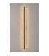 Marlow 1.4m Rectangle Wall Lamp 1 x 32W LED 3000K 3600lm IP65 Dark Brown -3