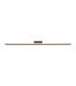 Marlow 1.4m Rectangle Wall Lamp 1 x 32W LED 3000K 3600lm IP65 Dark Brown -10