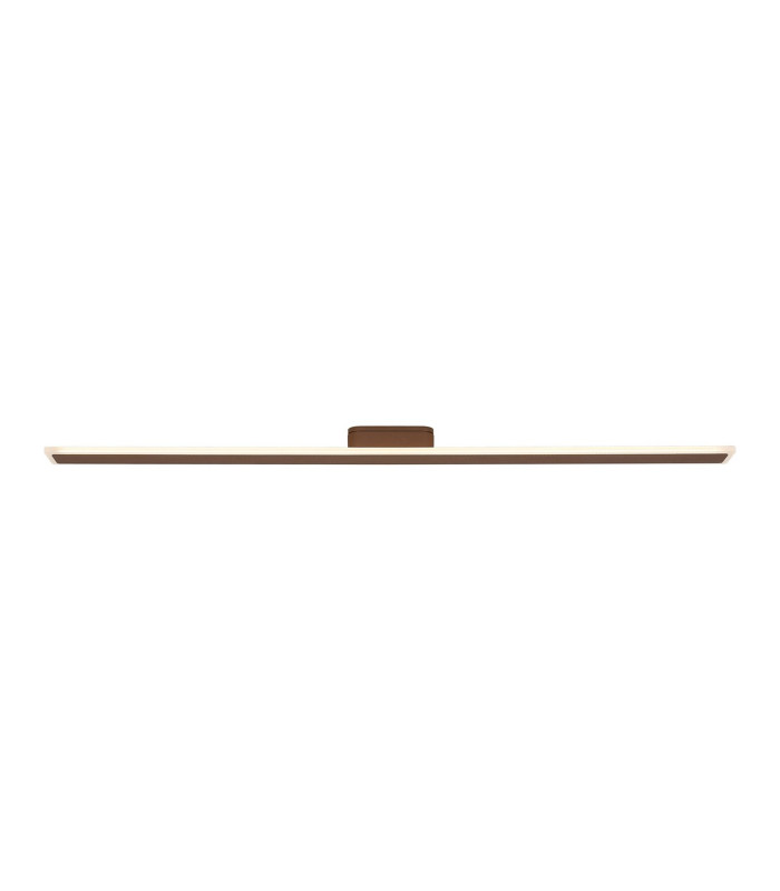 Marlow 1.4m Rectangle Wall Lamp 1 x 32W LED 3000K 3600lm IP65 Dark Brown -10