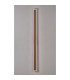 Marlow 1.4m Rectangle Wall Lamp 1 x 32W LED 3000K 3600lm IP65 Dark Brown -13