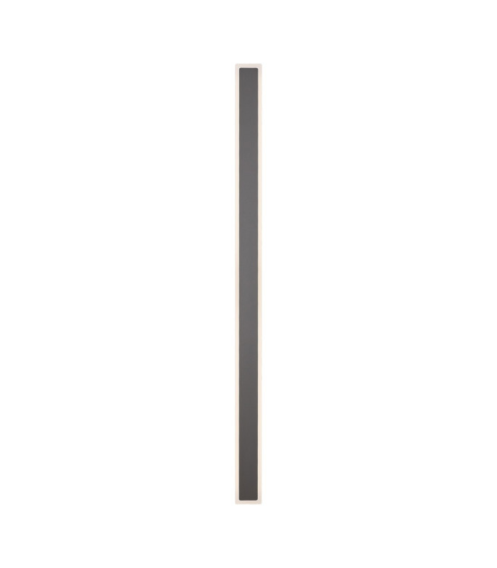 Marlow 1.4m Rectangle Wall Lamp 1 x 32W LED 3000K 3600lm IP65 Dark Grey -1