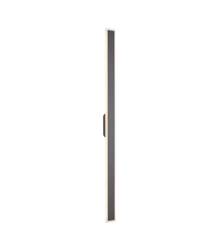 Marlow 1.4m Rectangle Wall Lamp 1 x 32W LED 3000K 3600lm IP65 Dark Grey -5