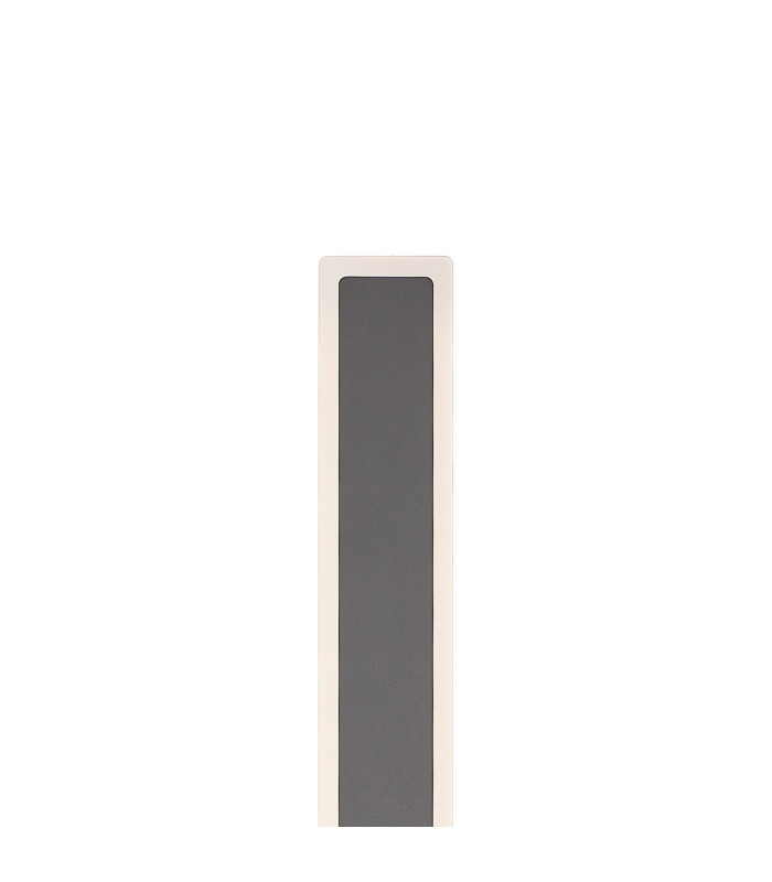 Marlow 1.4m Rectangle Wall Lamp 1 x 32W LED 3000K 3600lm IP65 Dark Grey -8