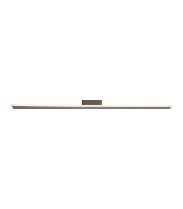 Marlow 1.4m Rectangle Wall Lamp 1 x 32W LED 3000K 3600lm IP65 Dark Grey -10