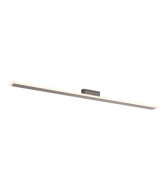 Marlow 1.4m Rectangle Wall Lamp 1 x 32W LED 3000K 3600lm IP65 Dark Grey -12