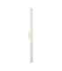Marlow 1.4m Rectangle Wall Lamp 1 x 32W LED 3000K 3600lm IP65 Sand White -5