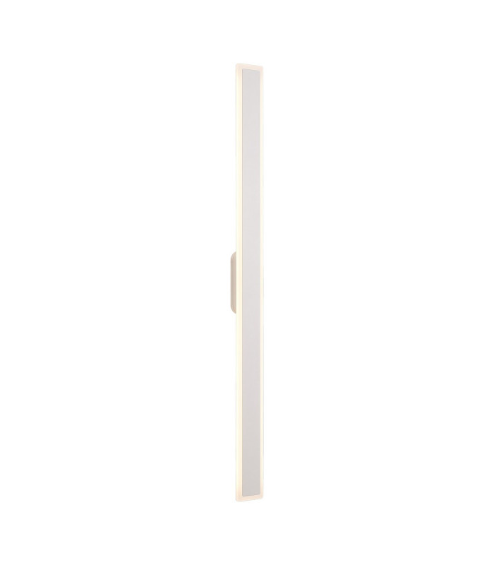 Marlow 1.4m Rectangle Wall Lamp 1 x 32W LED 3000K 3600lm IP65 Sand White -5