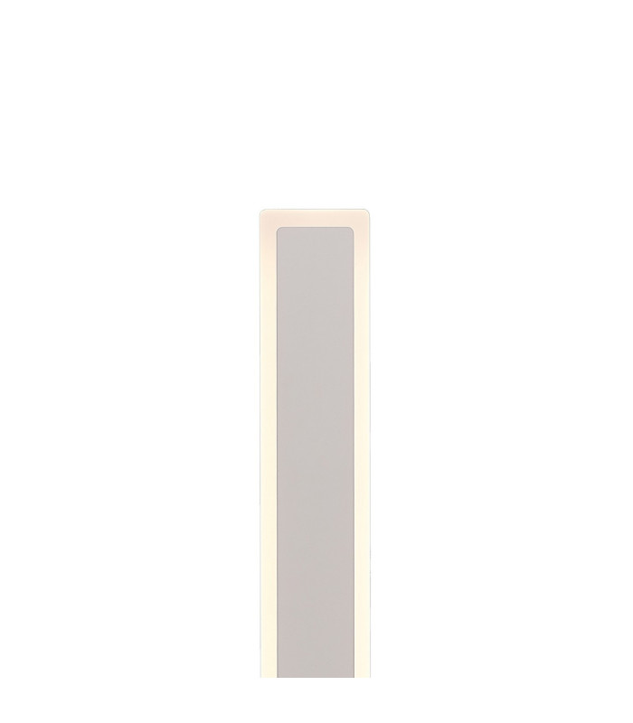 Marlow 1.4m Rectangle Wall Lamp 1 x 32W LED 3000K 3600lm IP65 Sand White -8
