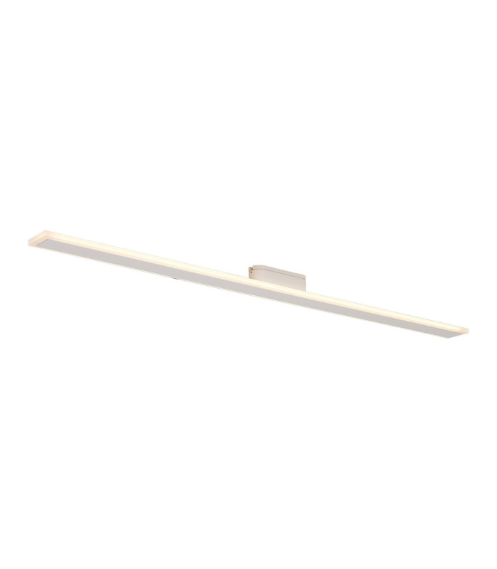 Marlow 1.4m Rectangle Wall Lamp 1 x 32W LED 3000K 3600lm IP65 Sand White -12