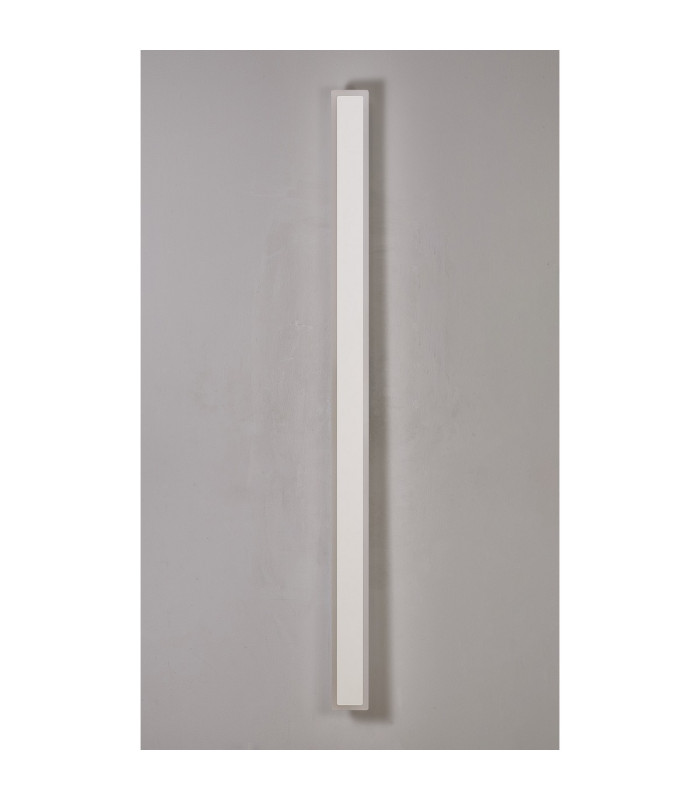 Marlow 1.4m Rectangle Wall Lamp 1 x 32W LED 3000K 3600lm IP65 Sand White -13