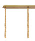 Poland 200 x 40cm Linear Pendant 10 Light E14 Brass/Smoked Sculpted Glass Item Weight: 53kg-6